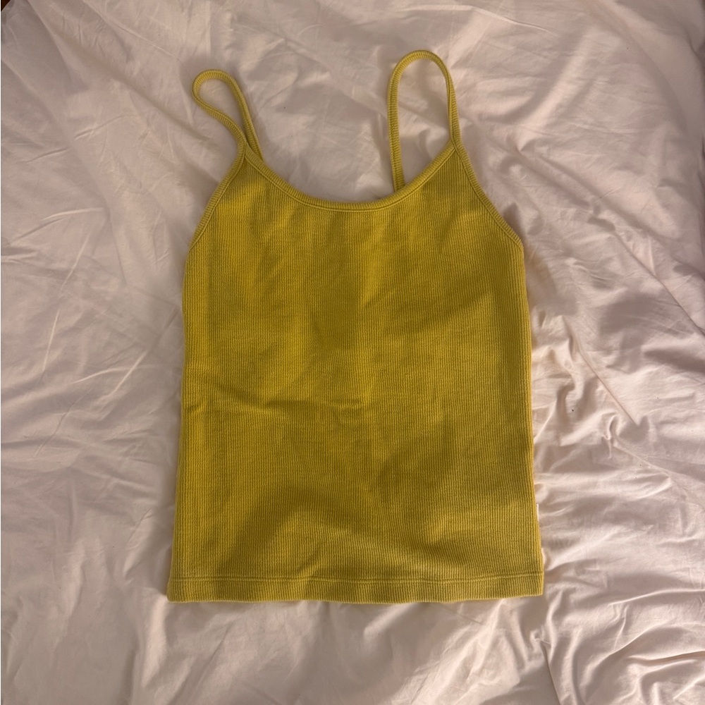 Rollas Yellow Tank Top